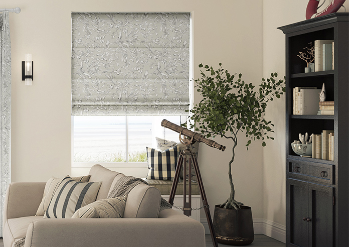 Aviary Velvet, Whisper - Roman Blind - Image 3